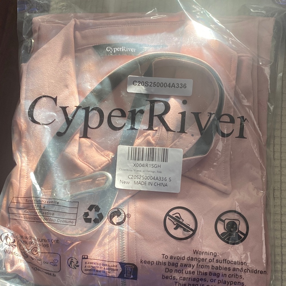 CyperRiver Pink woman drees